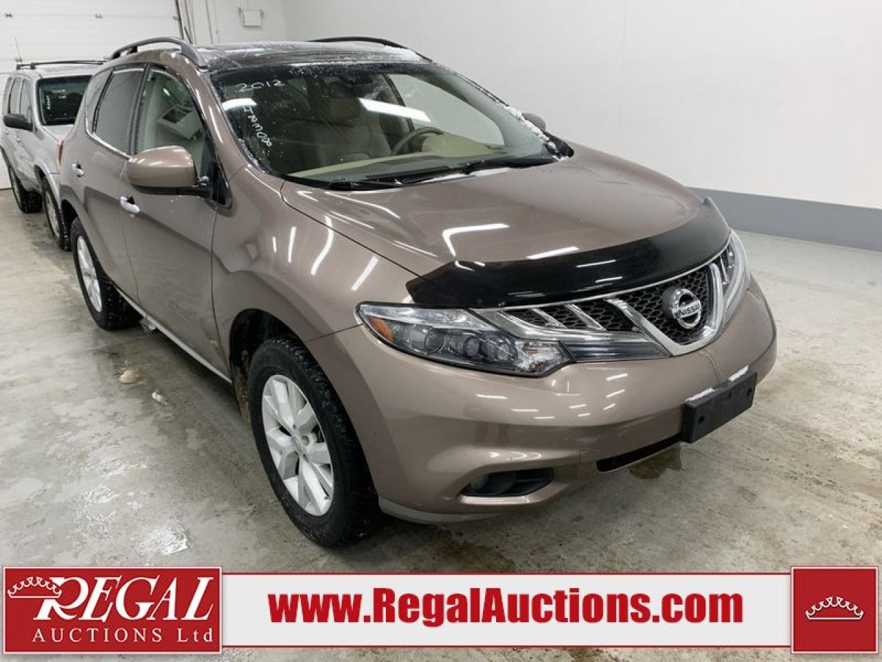 Used 2012 Nissan Murano SL for sale in Calgary, AB