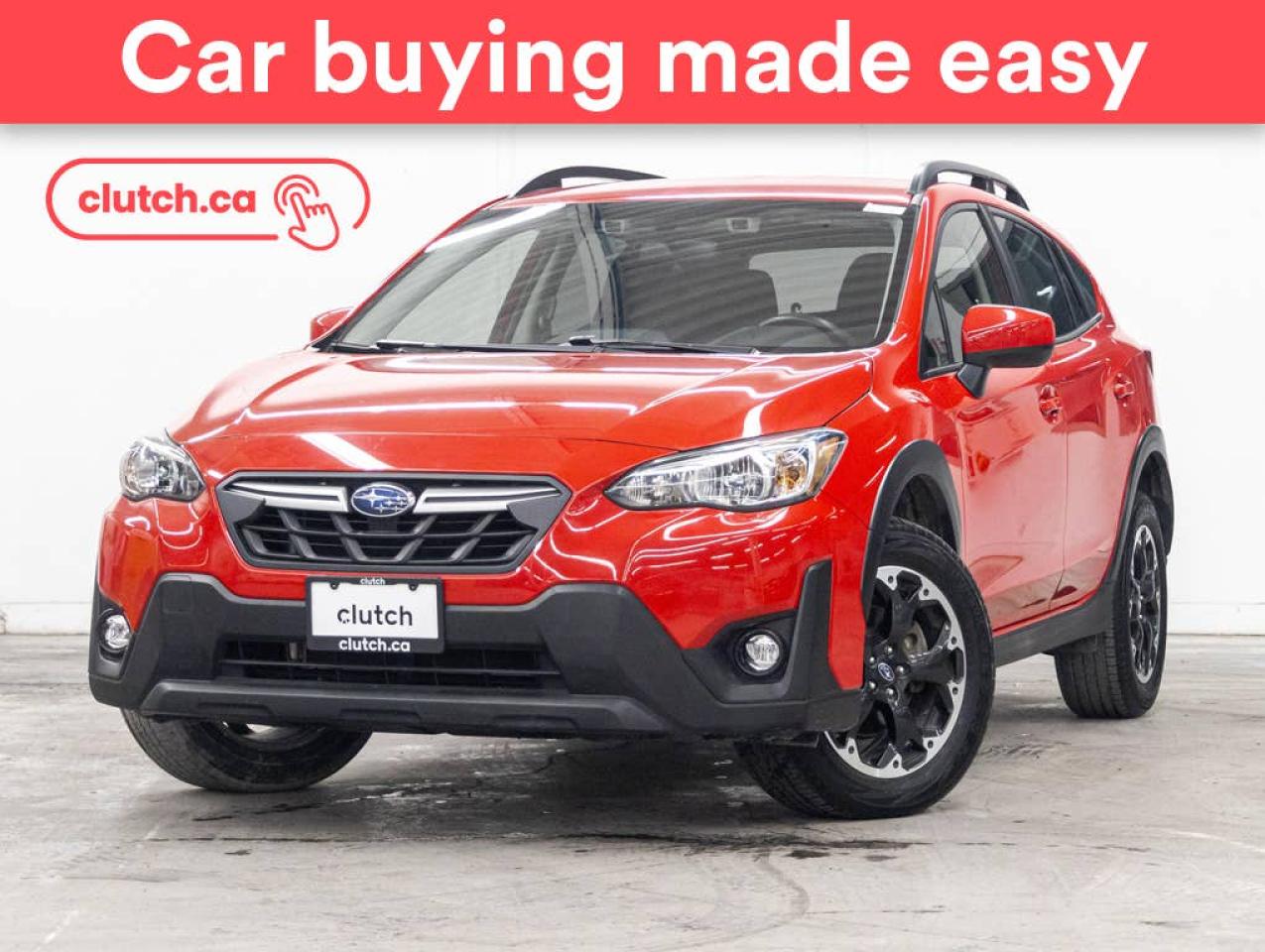 Used 2021 Subaru XV Crosstrek Touring w/ EyeSight Pkg. w/ Apple CarPlay & Android Auto, Heated Steering Wheel, Heated Front Seats for sale in Toronto, ON