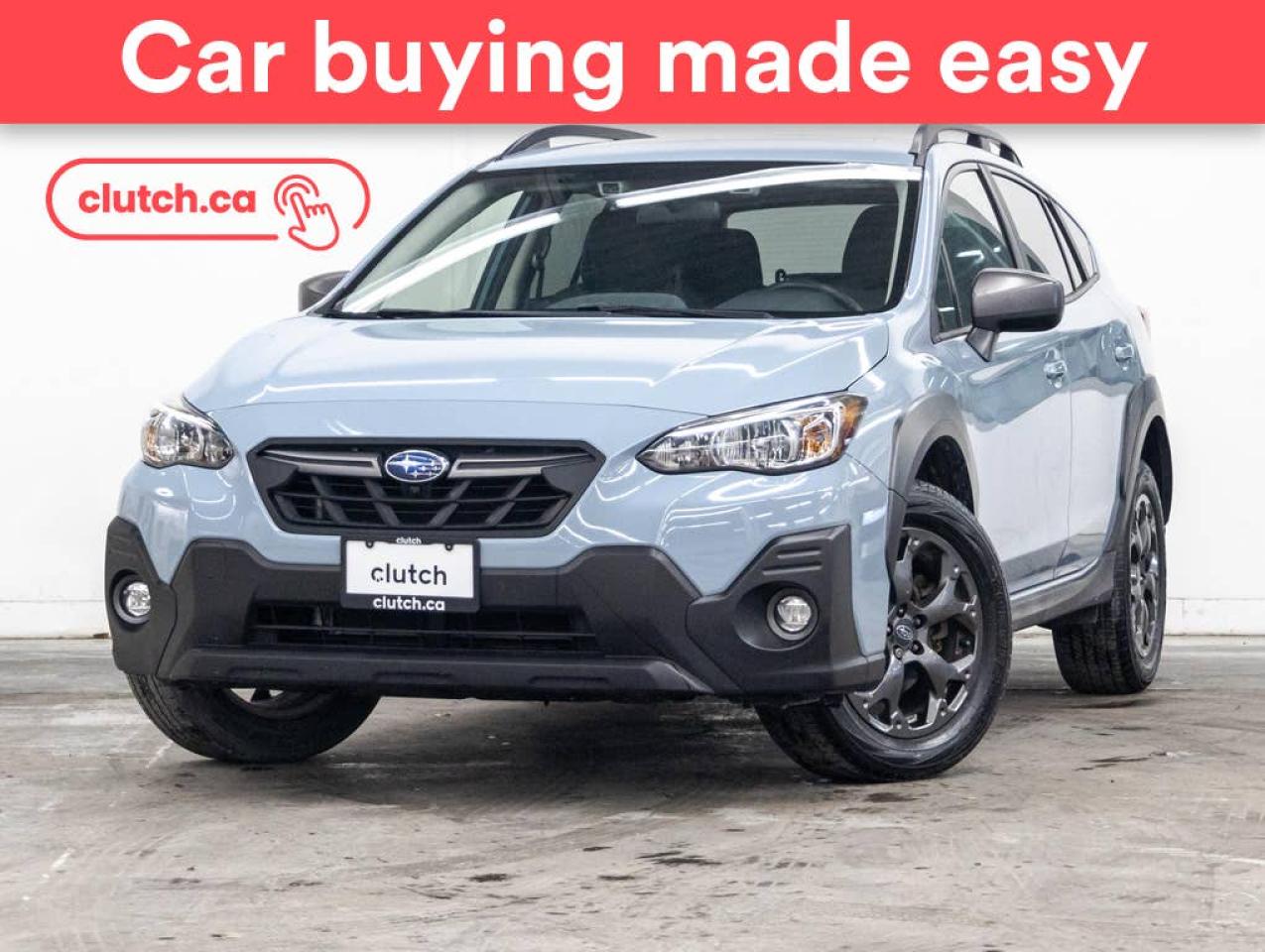 Used 2021 Subaru XV Crosstrek Outdoor AWD w/ Apple CarPlay & Android Auto, Rearview Cam, A/C for sale in Toronto, ON