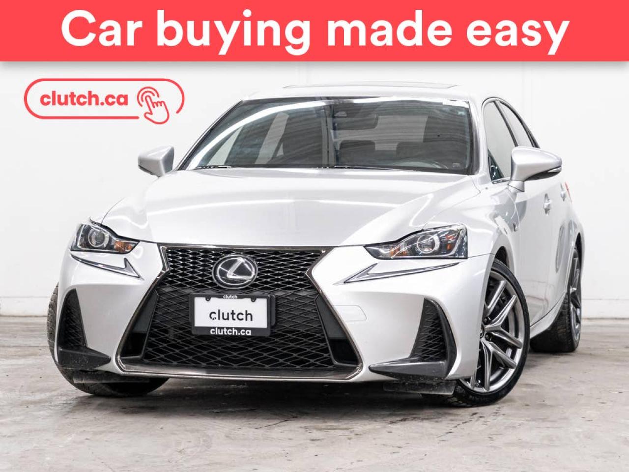 Used 2019 Lexus IS 300 AWD w/ Power Sunroof, Dual Zone A/C, Rearview Cam for sale in Toronto, ON