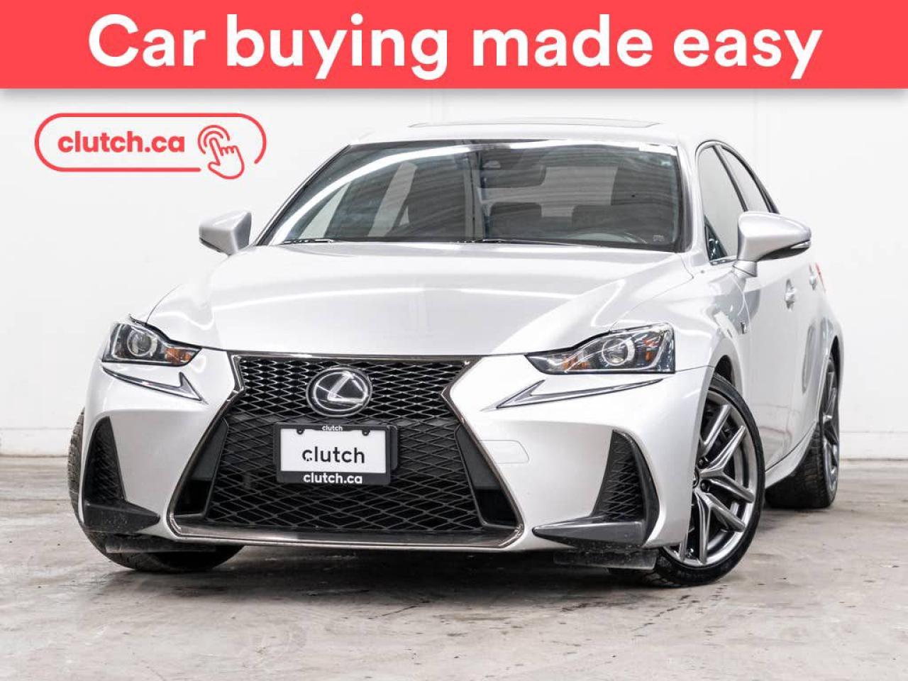 Used 2019 Lexus IS 300 F Sport AWD w/ Power Sunroof, Dual Zone A/C, Rearview Cam for sale in Toronto, ON