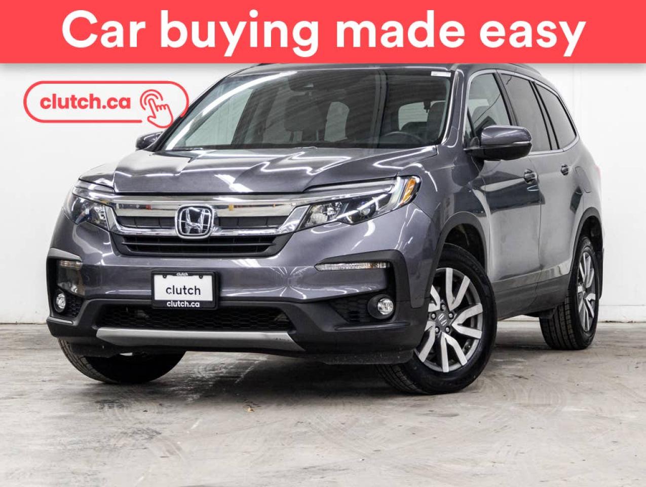 Used 2021 Honda Pilot EX-L NAVI AWD w/ Apple CarPlay & Android Auto, Tri Zone A/C, Power Sunroof for sale in Toronto, ON