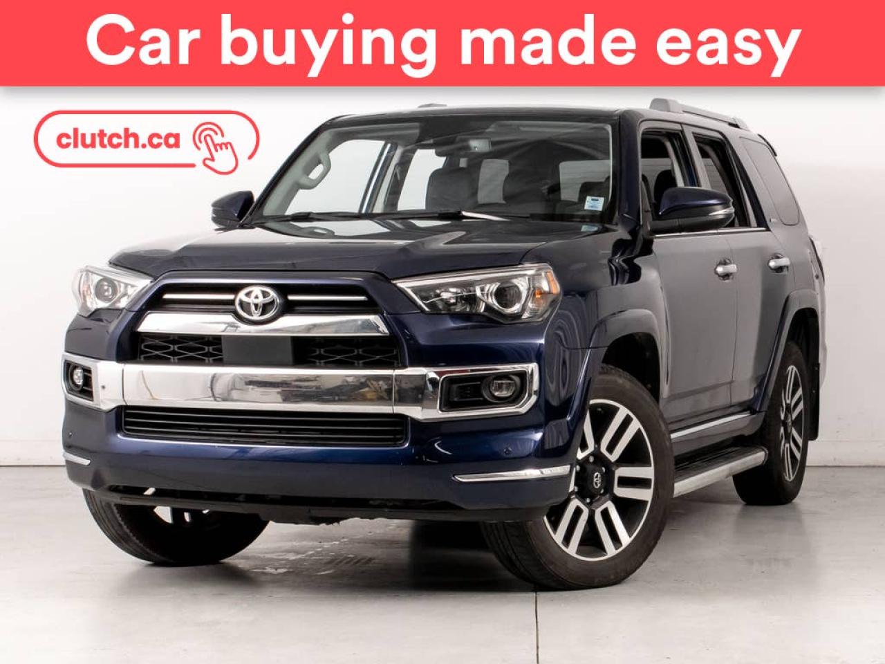 Used 2021 Toyota 4Runner Limited V6 4WD w/ Radar Cruise, Moonroof, Nav for sale in Bedford, NS