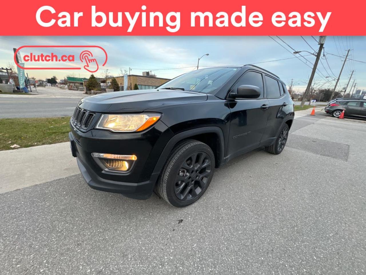 Used 2021 Jeep Compass 80th Anniversary 4X4 w/ Apple CarPlay & Android Auto, Dual-Panel Panoramic Moonroof, Nav for sale in Toronto, ON