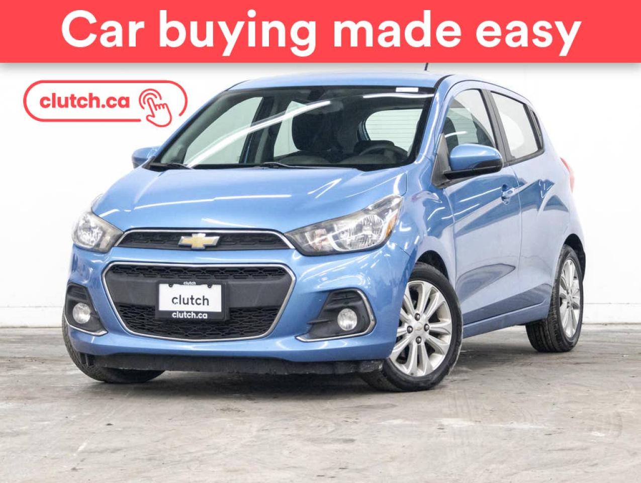 Used 2016 Chevrolet Spark 1LT CVT w/ Apple CarPlay & Android Auto, Rearview Camera, Cruise Control for sale in Toronto, ON