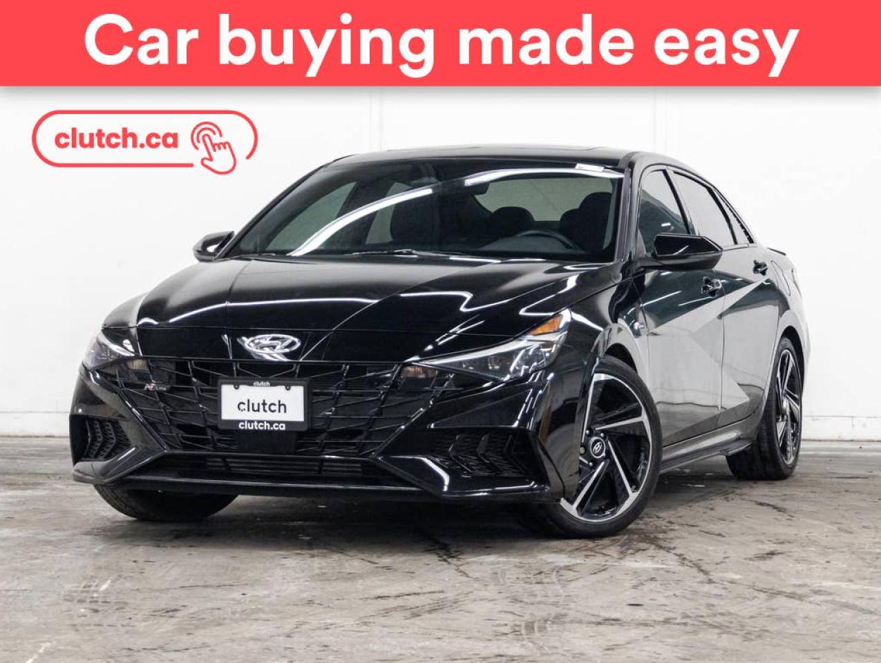 Used 2023 Hyundai Elantra N-Line Ultimate w/ Apple CarPlay & Android Auto, Heated Steering Wheel, Heated Front Seats for sale in Toronto, ON