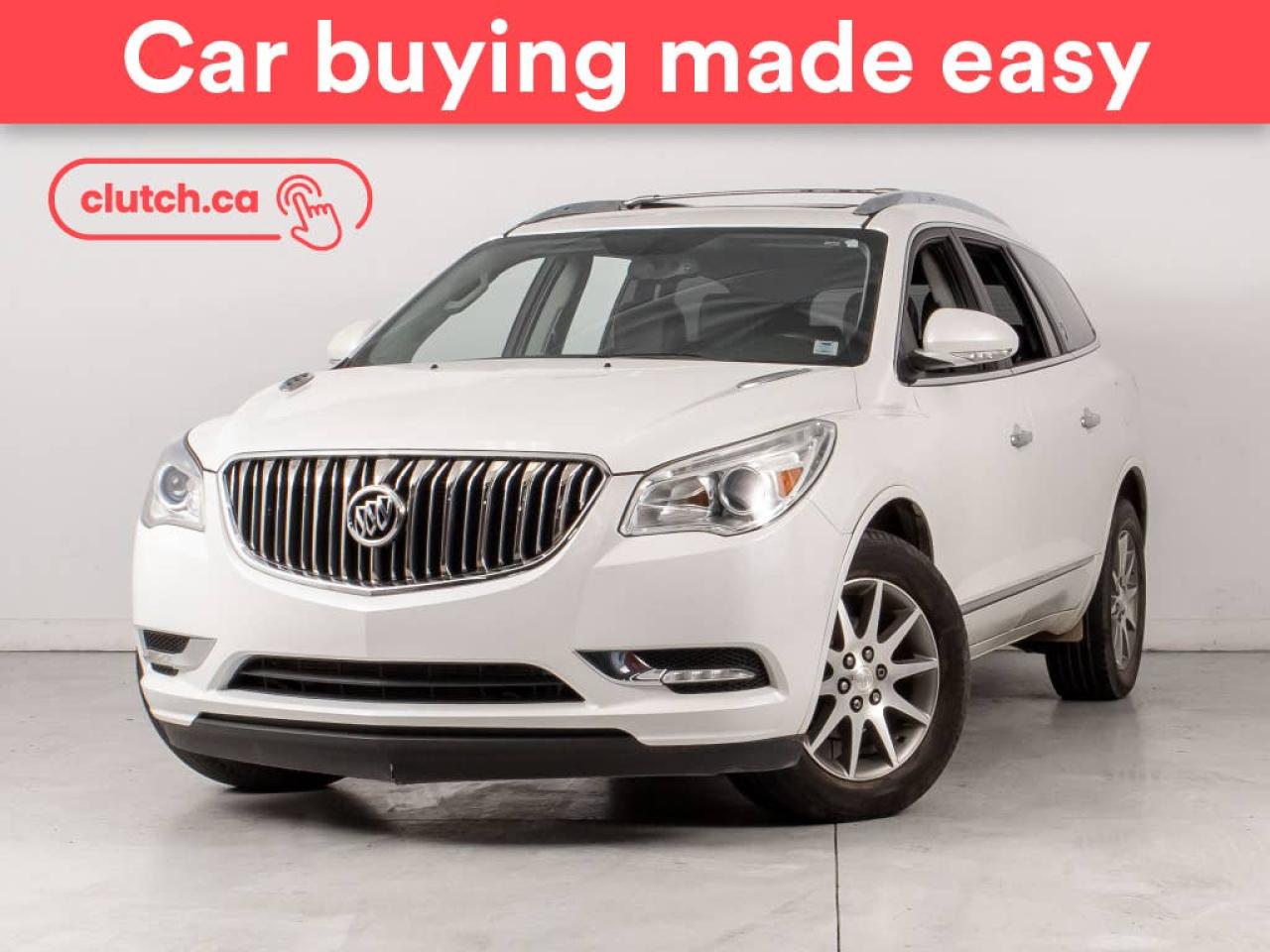 Used 2016 Buick Enclave Leather AWD w/ Sunroof, Leather , Backup Cam for sale in Bedford, NS