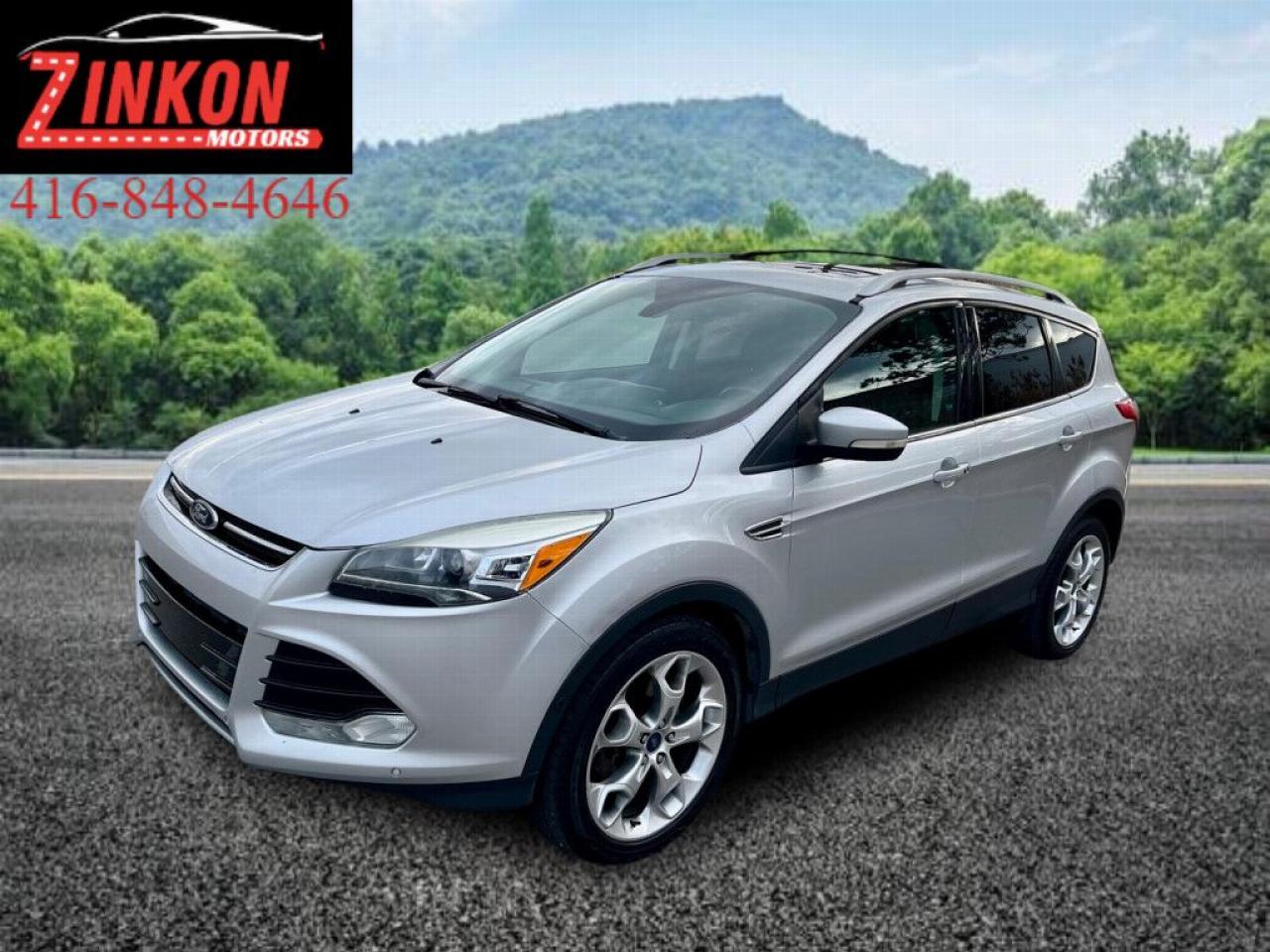 2015 Ford Escape TITANIUM | CLEAN CARPROOF | PANO ROOF | NAVI | MEMORY SEATS | PUSH START - Photo #1