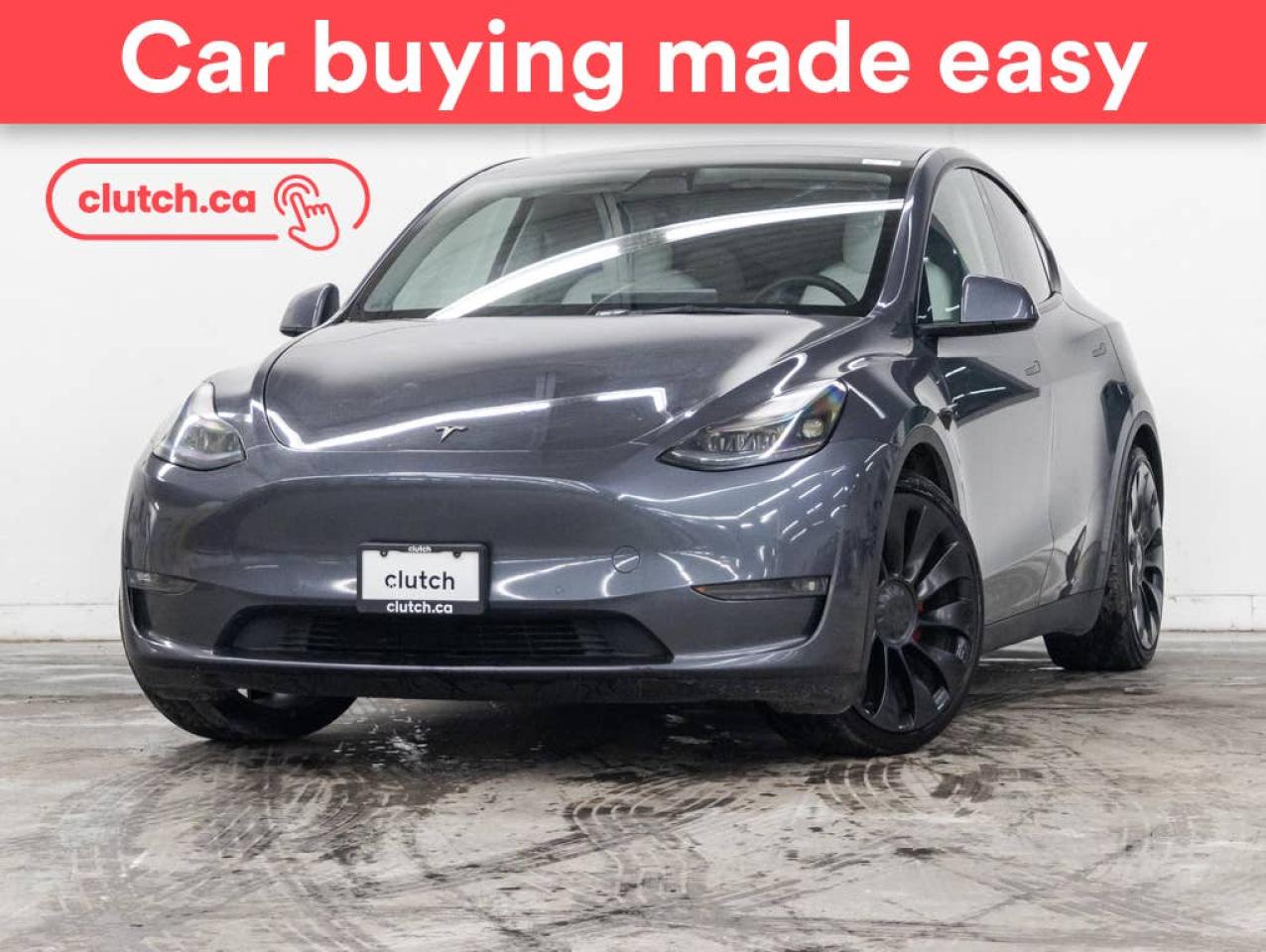 Used 2022 Tesla Model Y Performance AWD w/ Autopilot, Nav, Glass Roof for sale in Toronto, ON