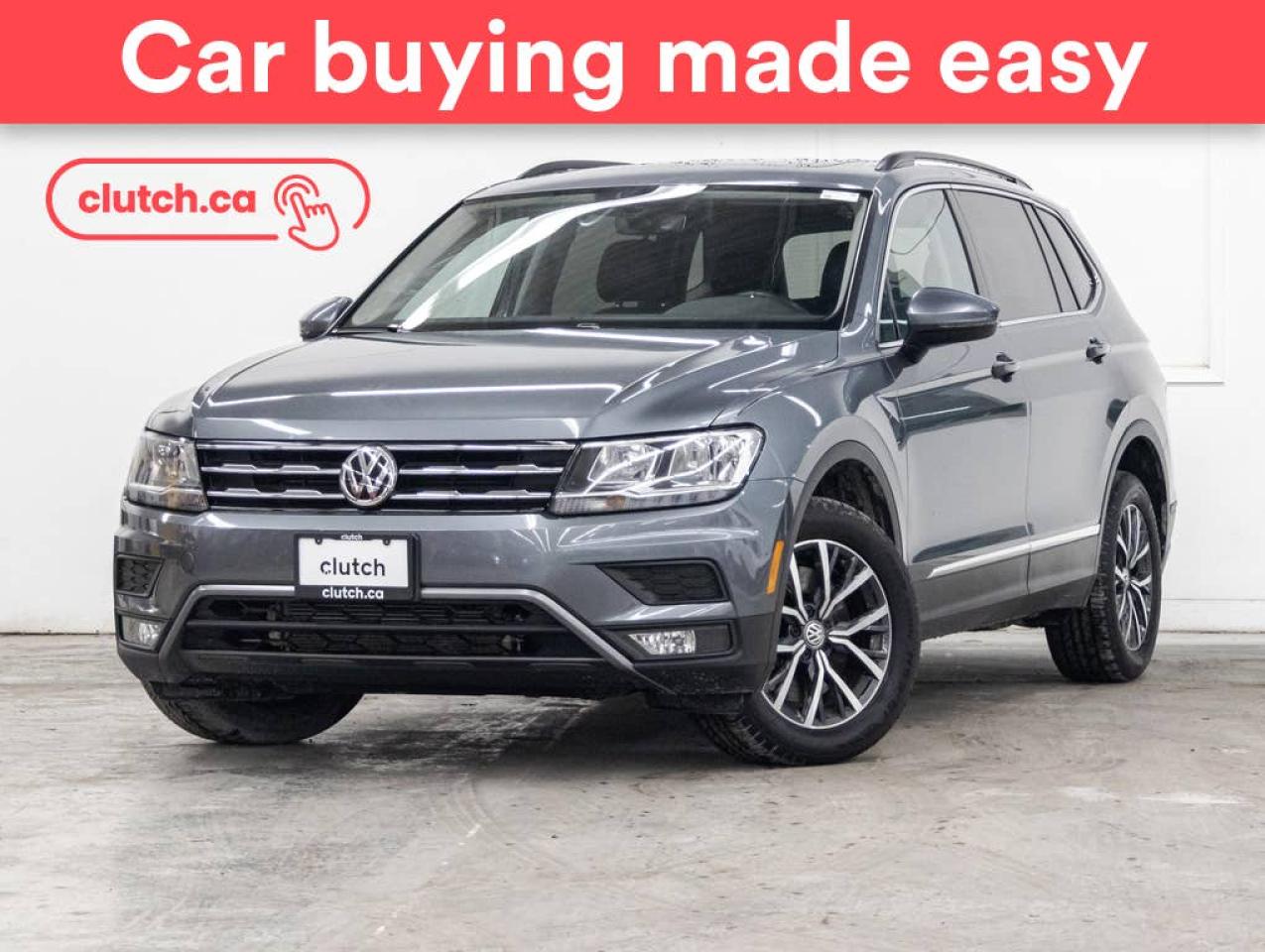 Used 2018 Volkswagen Tiguan Comfortline AWD w/ Apple CarPlay & Android Auto, Dual Zone A/C, Panoramic Sunroof for sale in Toronto, ON