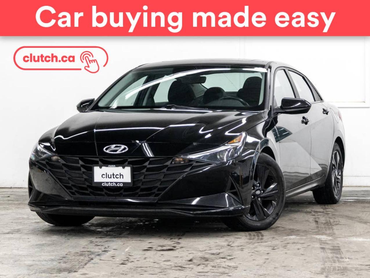 Used 2021 Hyundai Elantra Preferred w/ Sun & Tech Package w/ Apple CarPlay & Android Auto, Power Moonroof, Rearview Cam for sale in Toronto, ON