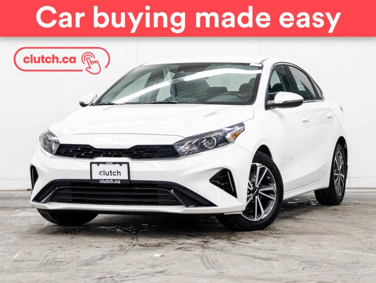 Used 2023 Kia Forte EX w/ Apple CarPlay & Android Auto, A/C, Rearview Cam for sale in Toronto, ON