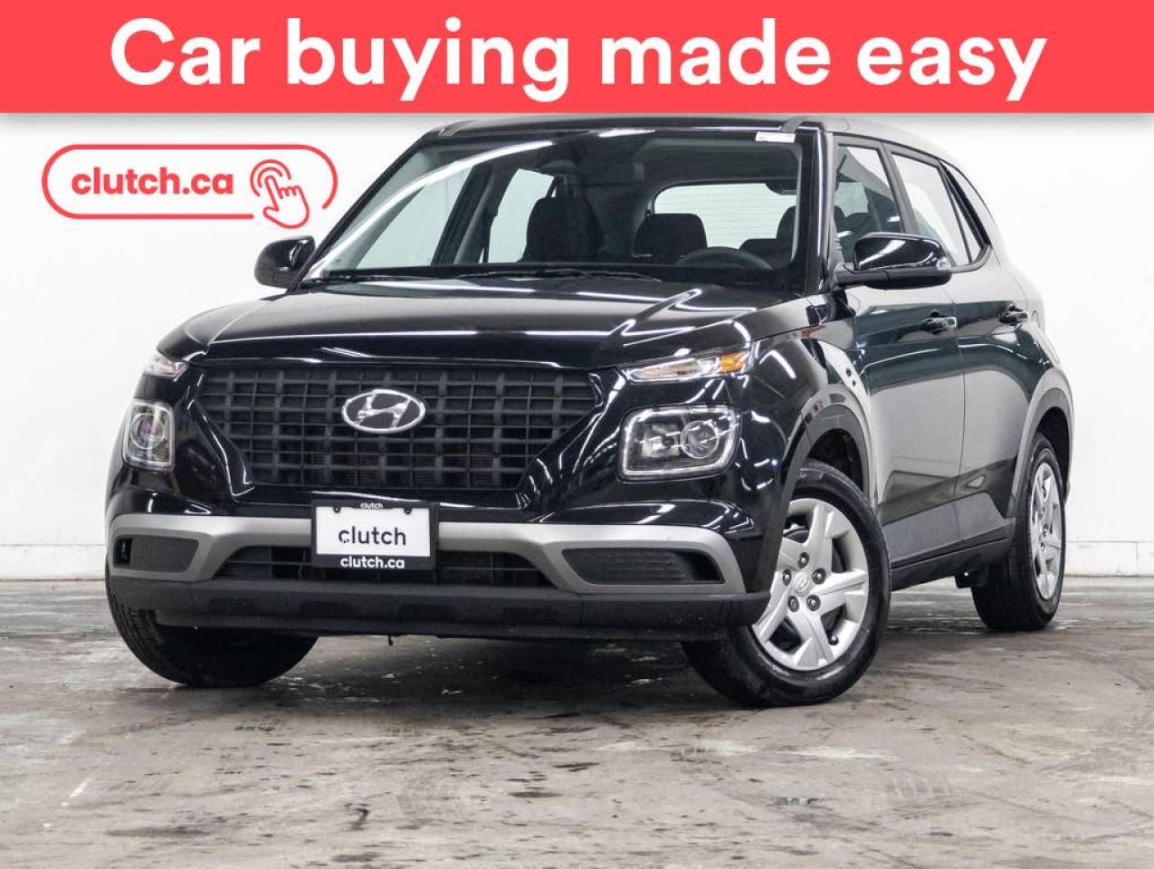 Used 2023 Hyundai Venue Essential  w/ Apple CarPlay & Android Auto, Heated Front Seats, Rearview Camera for sale in Toronto, ON