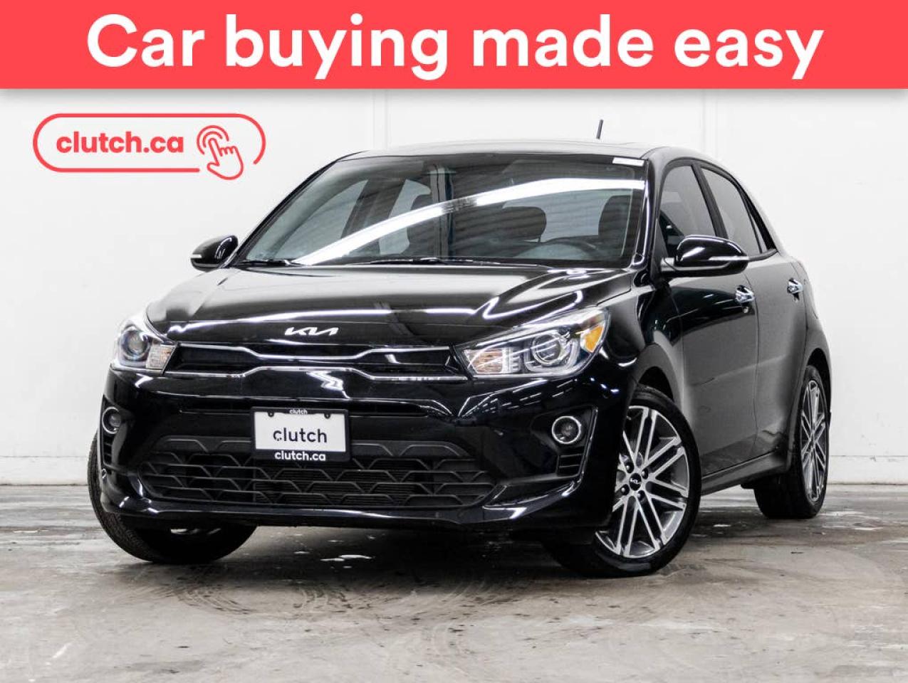 Used 2023 Kia Rio EX Premium w/ Apple CarPlay & Android Auto, A/C, Rearview Cam for sale in Toronto, ON