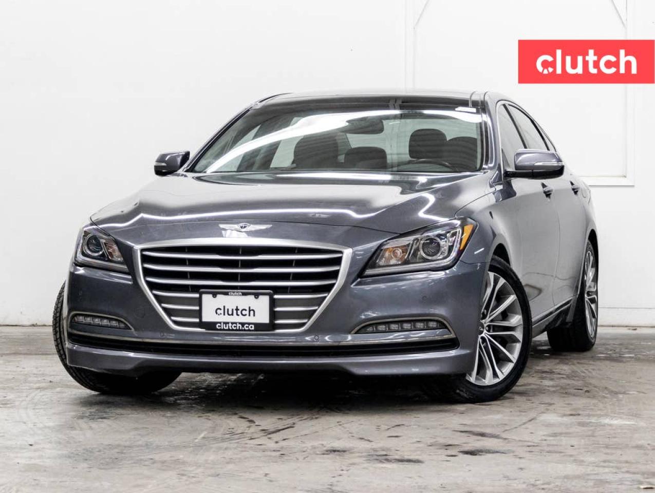 Used 2015 Hyundai Genesis Sedan Luxury AWD w/ Nav, Heated Steering Wheel, Heated Front Seats for sale in Toronto, ON