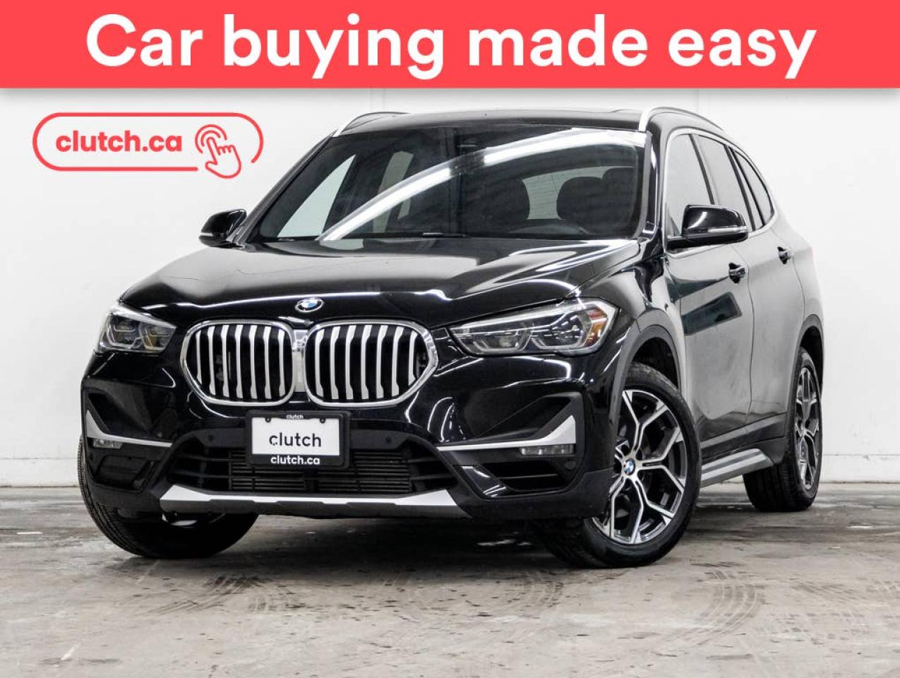 Used 2021 BMW X1 xDrive28i AWD w/ Apple CarPlay, Dual Zone A/C, Panoramic Sunroof for sale in Toronto, ON