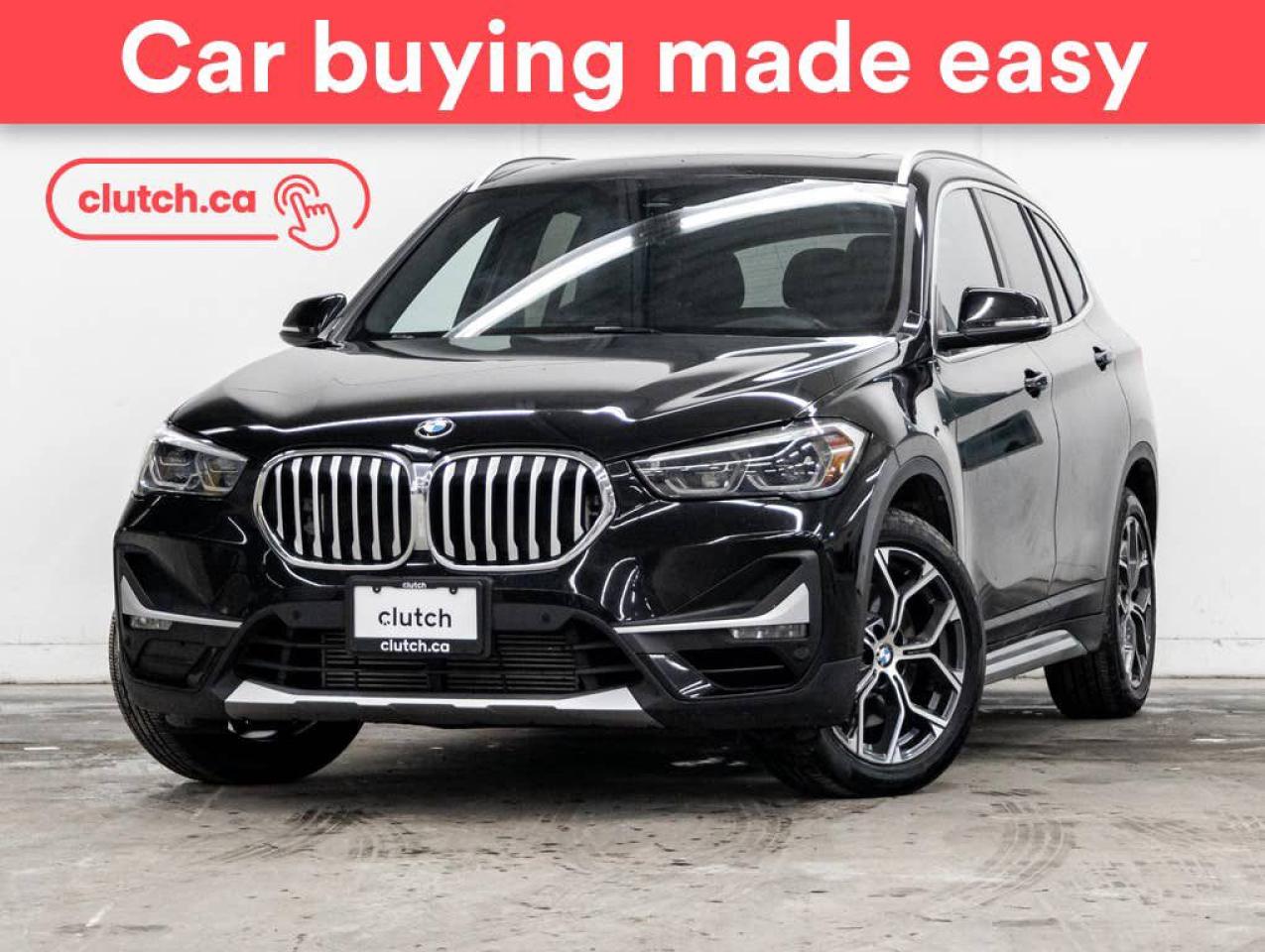 Used 2021 BMW X1 xDrive28i AWD w/ Apple CarPlay, Dual Zone A/C, Panoramic Sunroof for sale in Toronto, ON