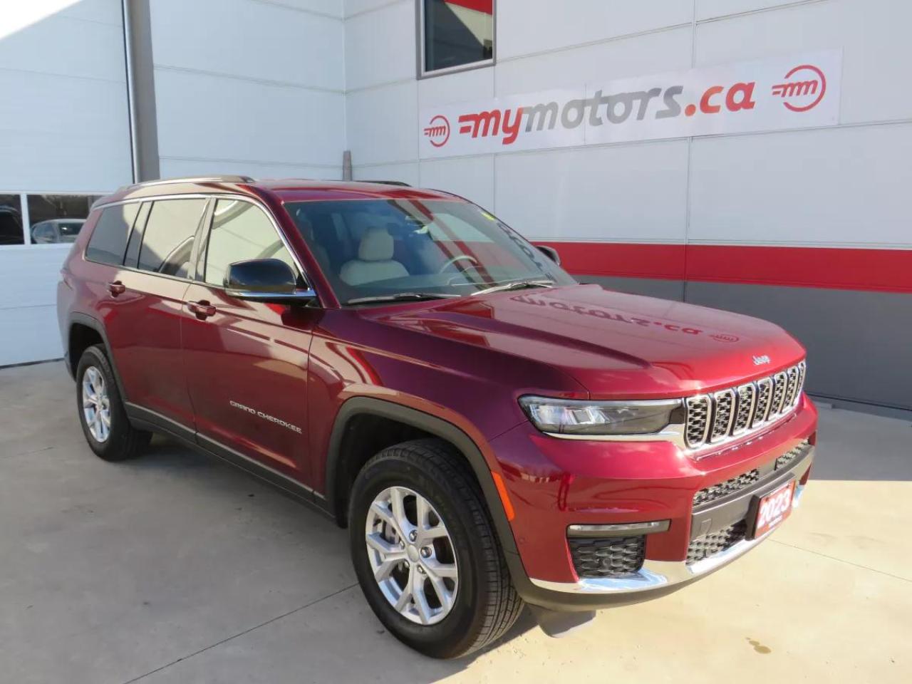 Used 2023 Jeep Grand Cherokee L Limited (**ALLOY RIMS**LEATHER**NAVIGATION**PUSH BUTTON START**HEATED SEATS/STEERING WHEEL**REVERSE CAMERA**360 DEGREE CAMERA**DUAL CLIMATE CONTROL**REMOTE START**POWER TAILGATE**BLUETOOTH**CRUISE CONTROL**) for sale in Tillsonburg, ON