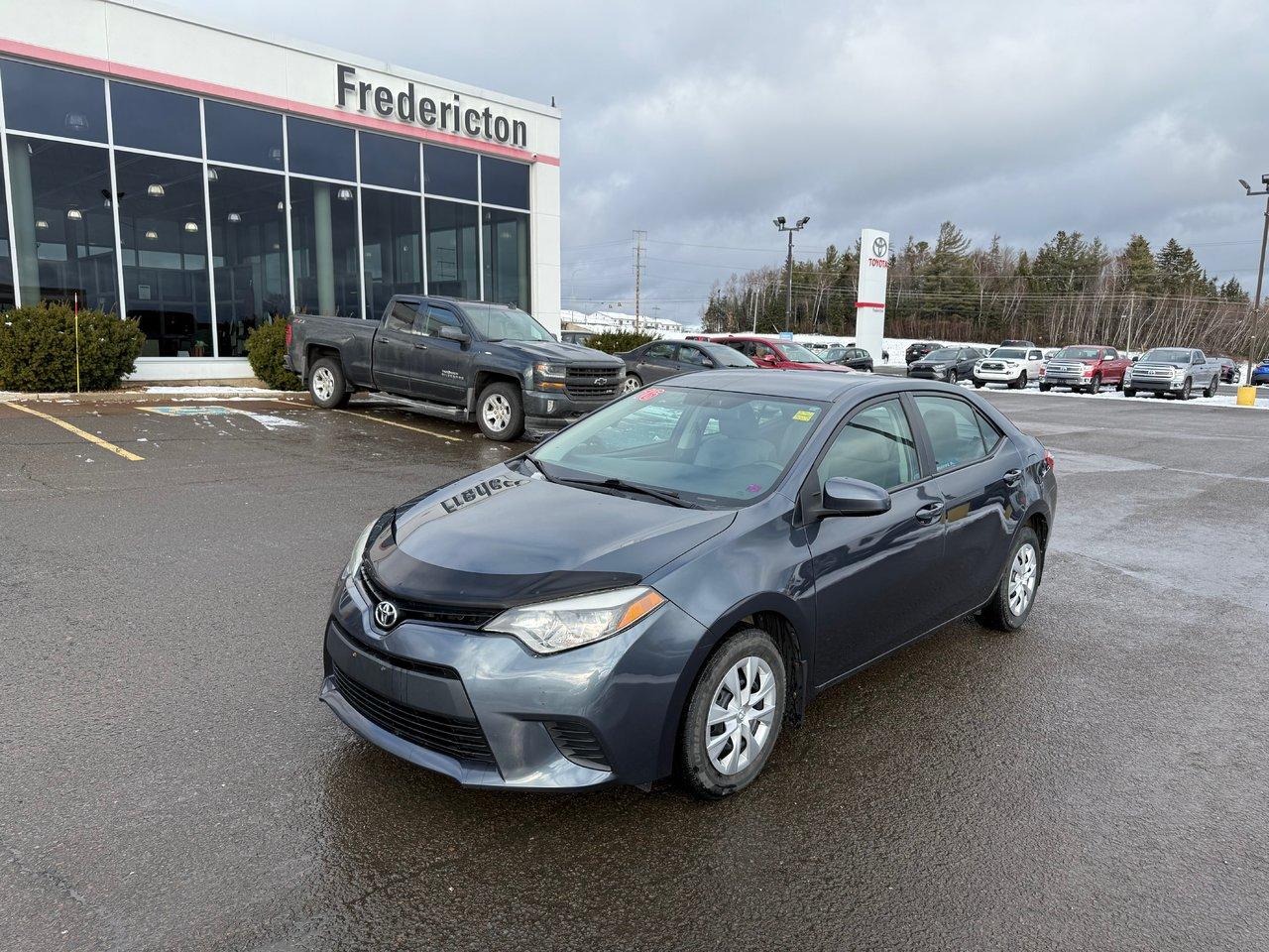 Used 2016 Toyota Corolla CE 6M for sale in Fredericton, NB