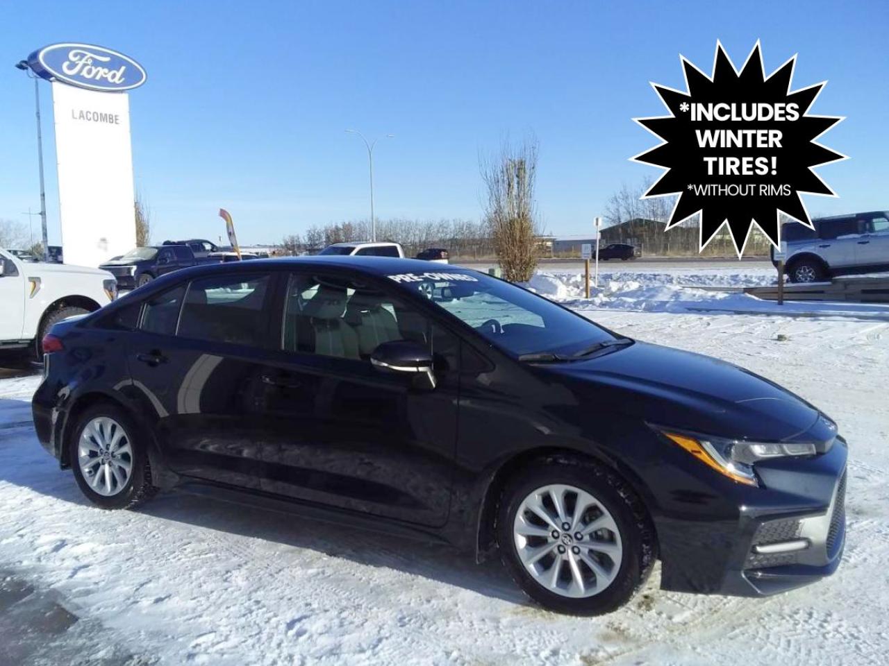 Used 2021 Toyota Corolla SE CVT for sale in Lacombe, AB