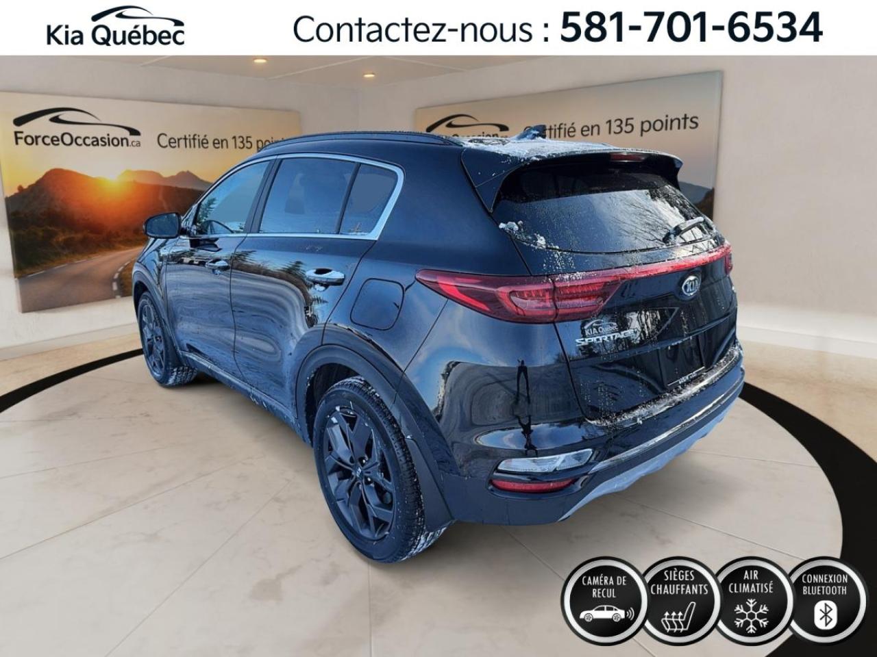 Used 2021 Kia Sportage EX PREMIUM S *AWD *CUIR *TOIT *CARPLAY *BI-ZONE for sale in Québec, QC