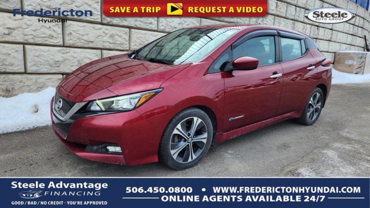 Market Value Pricing. Recent Arrival! Single Reduction Gear FWD New Price! Electric Motor 4D Hatchback2018 Nissan Leaf SAre you in need of a trustworthy auto dealership that can deliver comprehensive financing solutions for your next car, irrespective of your credit situation? Look no further than Fredericton Hyundai. Proudly being a part of the Steele Auto Group, Atlantic Canadas most extensive automobile network with an array of 28 distinctive vehicle brands spread across 58 locations (and growing) throughout New Brunswick, Nova Scotia, and PEI, we offer a diverse selection of sought-after mainstream automotive brands. At Fredericton Hyundai, we are fully aware that life doesnt always go according to plan, and unfortunate circumstances can befall the best of us. With this understanding in mind, we extend financing solutions to clients across the credit spectrum via our Steele Advantage Financing program. This unique initiative liaises with more than 20 esteemed financial institutions to secure the optimal financing arrangement for our customers. Regardless of whether you boast an impeccable credit record or are battling with credit issues, Fredericton Hyundai and the Steele Auto Group bring a wealth of knowledge and resources to assist you in securing the ideal vehicle and finance package. Coupled with our convenient door-to-door delivery services and unwavering dedication to superior customer service, Fredericton Hyundai and the Steele Auto Group solidify their position as your premier automotive solution provider in New Brunswick, Nova Scotia, and PEI.