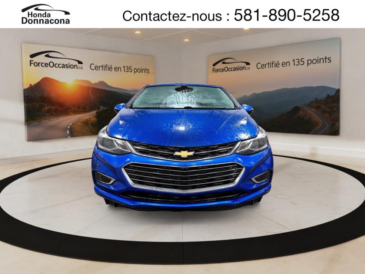 Used 2016 Chevrolet Cruze Premier berline 4 portes BA for sale in Donnacona, QC