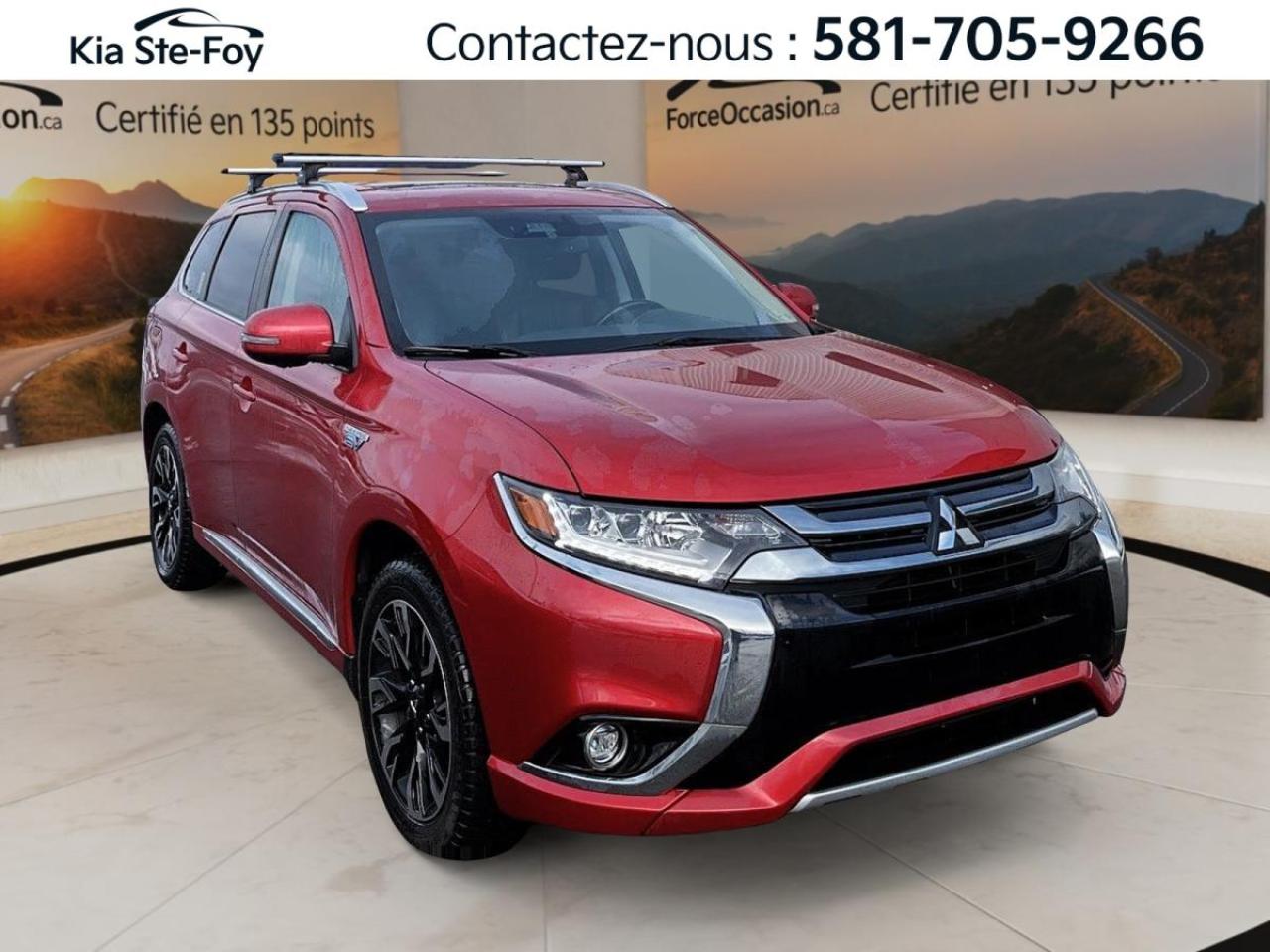 Used 2018 Mitsubishi Outlander Phev SE* AWC* CUIR* TOIT* SIEGES CHAUFFANTS* BIZONE* for sale in Ste-Foy, QC