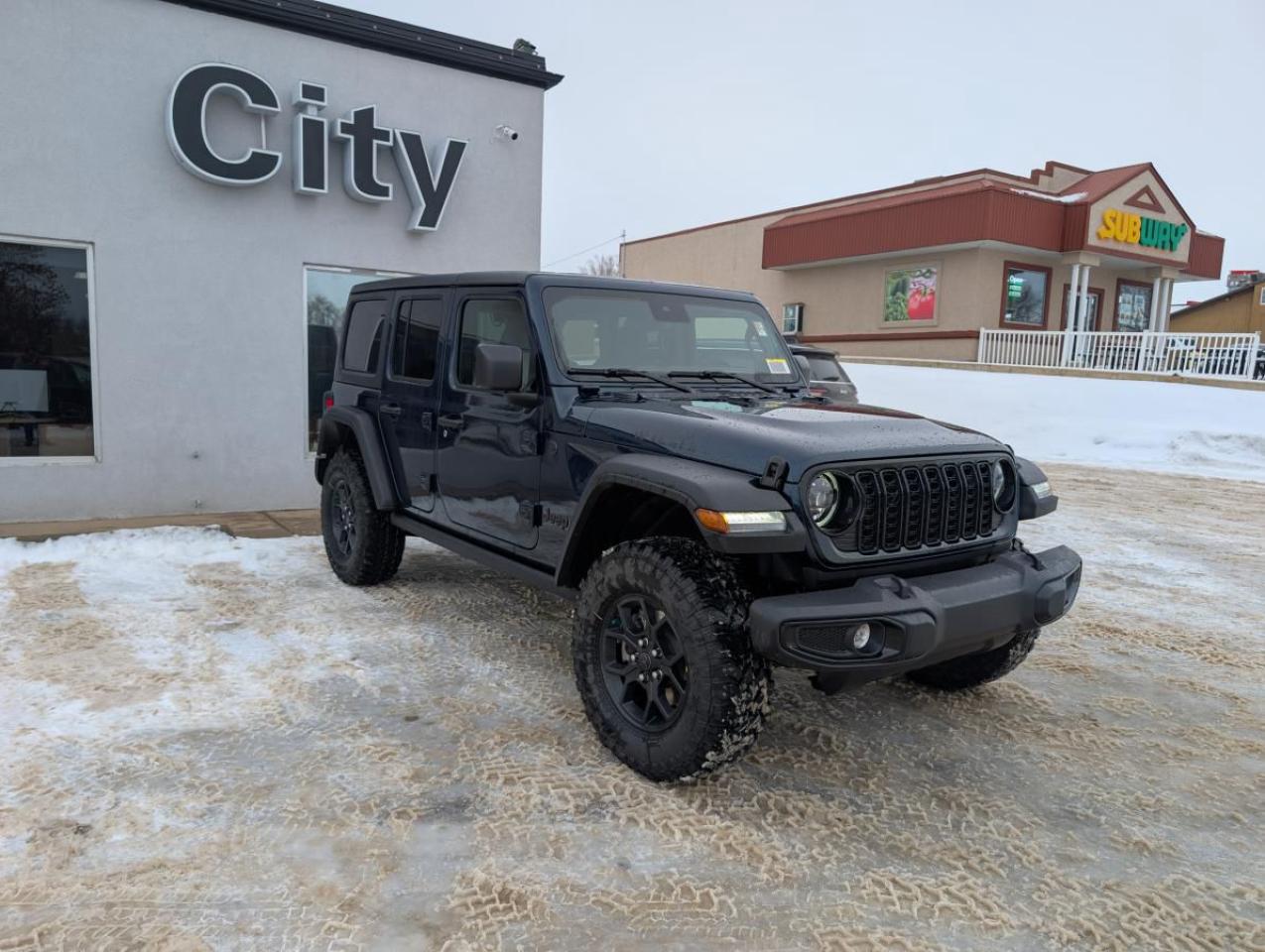 New 2025 Jeep Wrangler Willys 4 portes 4x4 for sale in Medicine Hat, AB