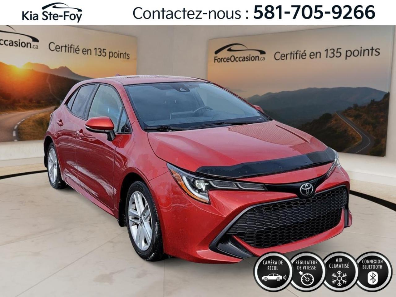 Used 2019 Toyota Corolla SE *A/C *5 PORTES *BLUETOOTH *CAMERA *CRUISE for sale in Ste-Foy, QC