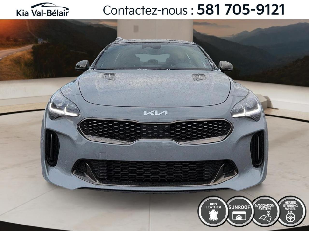 Used 2023 Kia Stinger GT Élite A/C * AWD * BI-TURBO * SUEDE * TOIT * for sale in Québec, QC