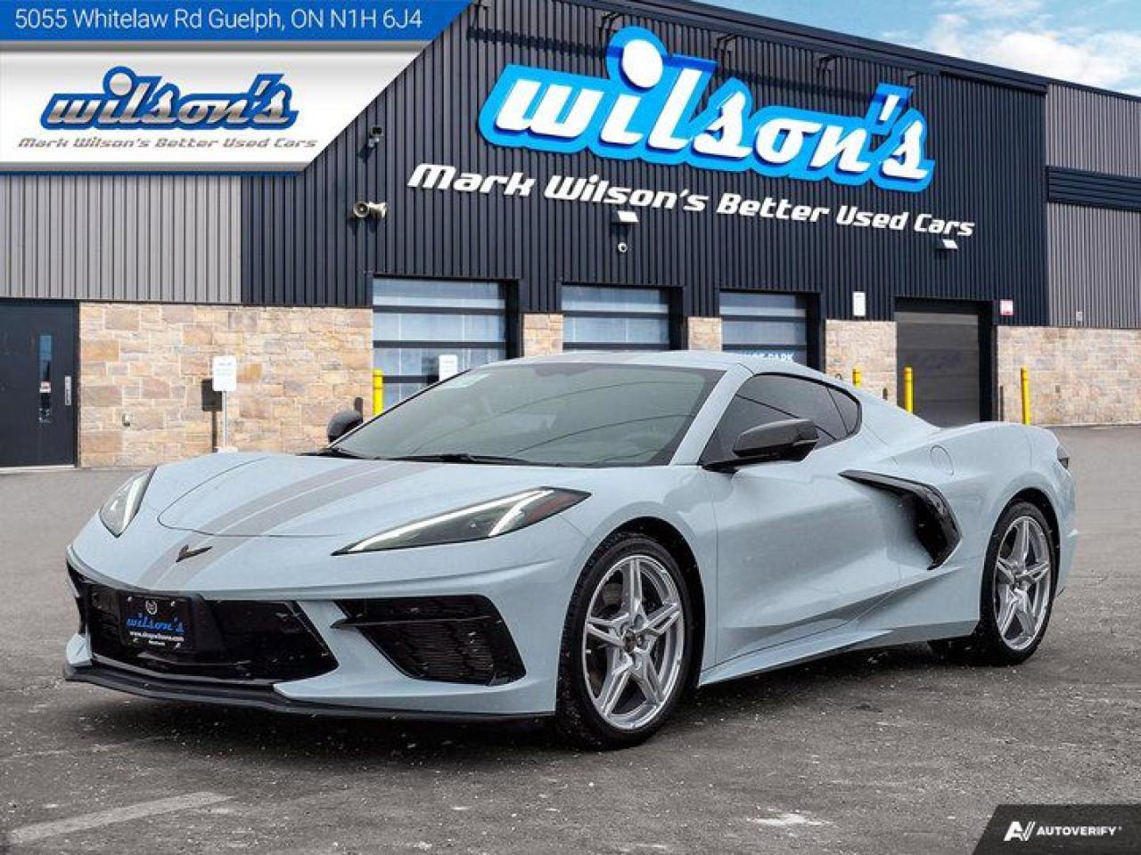 Used 2021 Chevrolet Corvette 3LT  Coupe | Z51 | Performance Exhaust | Front Lift | Magnetic Ride | Suede Steering | Leather for sale in Guelph, ON