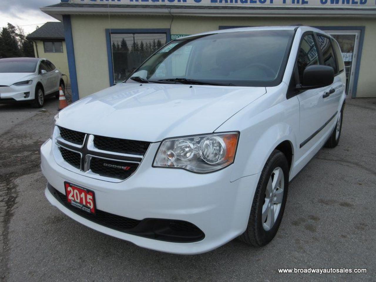 Used 2015 Dodge Grand Caravan FAMILY MOVING SE-MODEL 7 PASSENGER 3.6L - V6.. BENCH & 3RD ROW.. REAR STOW-AWAY SEATS.. ECON-MODE-PACKAGE.. KEYLESS ENTRY.. for sale in Bradford, ON