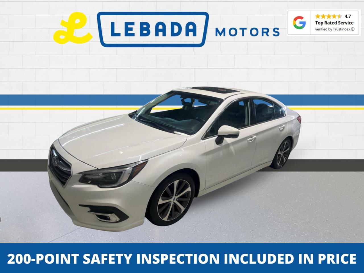 Used 2019 Subaru Legacy 2.5i Limited Symmetrical AWD | Navigation | Power Sunroof | Leather | Apple CarPlay/ Android Auto | Subaru STARLink | Hill Descent Assist | Lane Depar for sale in Cambridge, ON