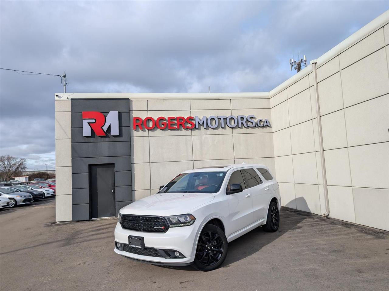 Used 2020 Dodge Durango SXT AWD - 7 PASS - NAVI - SUNROOF - RED LEATHER for sale in Oakville, ON