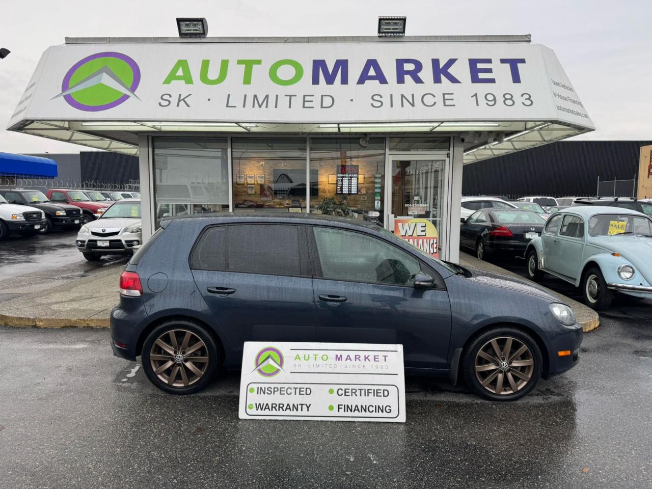 Used 2013 Volkswagen Golf 2.0L TDI AUTO w/Tech pkg. INSPECTED W/BCAA MBRSHP & WRNTY. for sale in Langley, BC