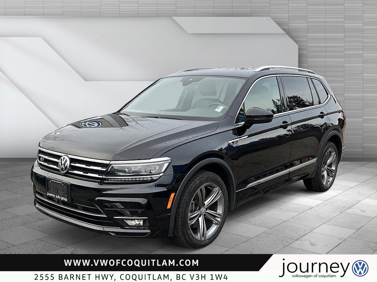 Used 2021 Volkswagen Tiguan Highline 2.0T 8sp at w/Tip 4M for sale in Coquitlam, BC