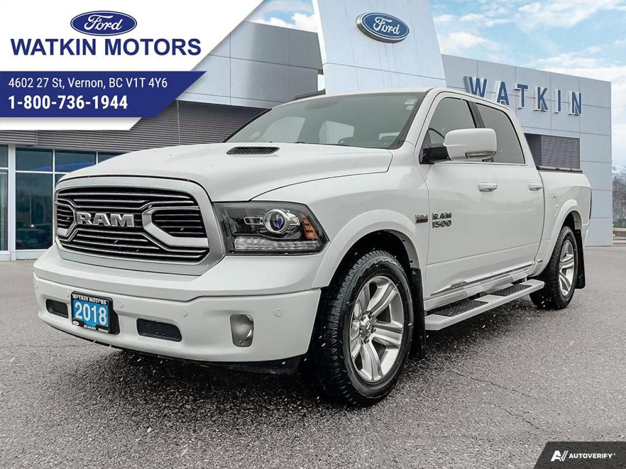 Used 2018 RAM 1500 CrewCab 4X4 LIMITED for sale in Vernon, BC