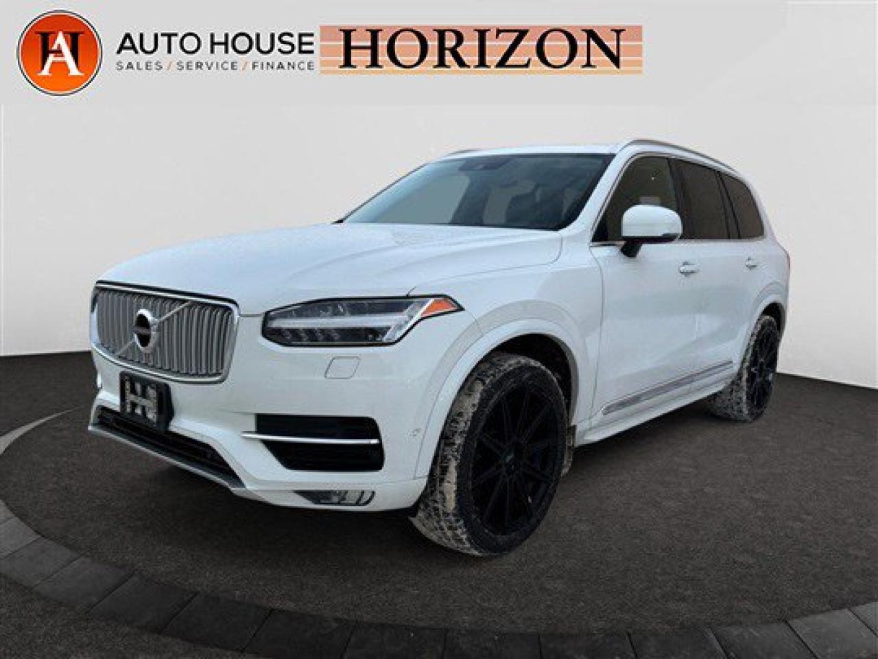 <div>2016 VOLVO XC90 T6 INSCRIPTION WITH 145974 KMS, NAVIGATION, BACKUP CAMERA, PANORAMIC SUNROOF, DRIVE MODES, LANE ASSIST, PARK ASSIST, AUTO STOP/START, LEATHER SEATS, HEATED SEATS, VENTILATED SEATS, PUSH-BUTTON START, BLUETOOTH, USB/AUX AND MORE!</div><div> </div><div>.<br />ALL CREDIT ACCEPTED!<br />One month at a job? Bankruptcy? New to Canada? Collections? Student or work visas? Previous repossessions? Good or bad credit? Weve got you covered! Get pre-approved today at www.autoshouse.com!<br /><br />What We Offer:<br /><br />*Low Bi-Weekly Payments<br />*Instant Approvals<br />*Credit Consolidation<br />*Employment Insurance<br />*Negative Equity Coverage<br /><br />Operating Hours:<br />Mon-Thurs: 10 am -- 8 pm<br />Fri-Sat: 10 am -- 6 pm<br /><br />Call 403-475-2000! All vehicles come with a full mechanical fitness assessment and CARFAX report.<br /><br />Referral Program:<br />Refer friends and family and earn $500 for each referral!<br />(Subject to Terms and Conditions)<br />AMVIC Licensed Dealer<br /><br />After a credit check, we can determine payments, APR, terms, and interest rates based on your credit (O.A.C). Prices are based on the vehicle only. Fees, aftermarket products, and GST are extra (O.A.C). Individual credit will affect bi-weekly payments and the total cost of credit Apple Carplay, Android Auto. Similar to Chevrolet, GMC, Honda, Toyota, Cadillac, Nissan, Ford, Volvo 2007, 2008, 2009, 2010, 2011, 2012, 2013, 2014, 2015, 2016, 2017, 2018<br /><br />Location: 3640 26 ST NE Unit 1 Calgary, AB T1Y 4T7</div>