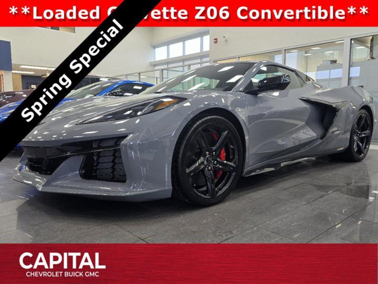 New 2025 Chevrolet Corvette Z06 3LZ for sale in Calgary, AB