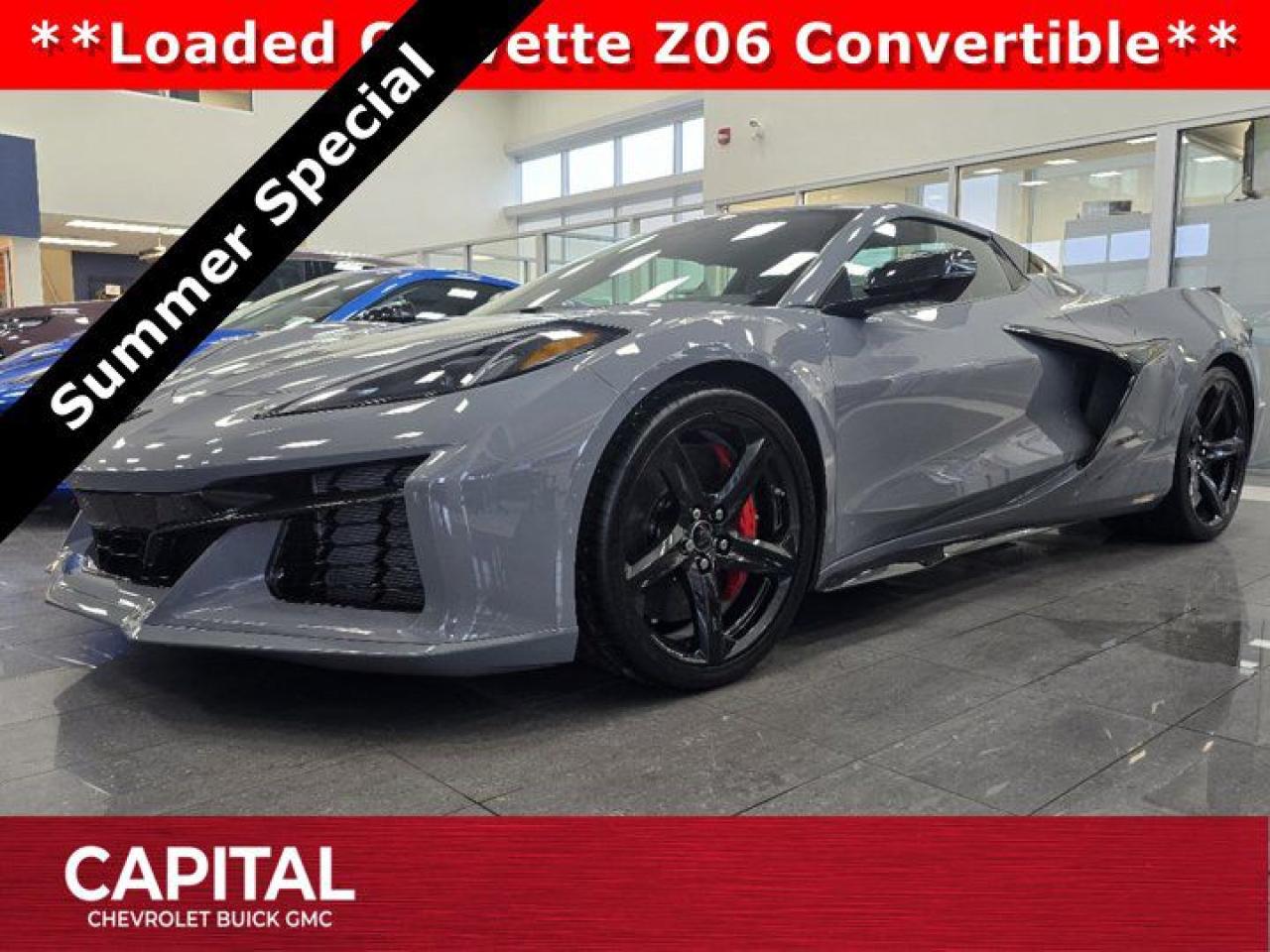 New 2025 Chevrolet Corvette Z06 3LZ for sale in Calgary, AB