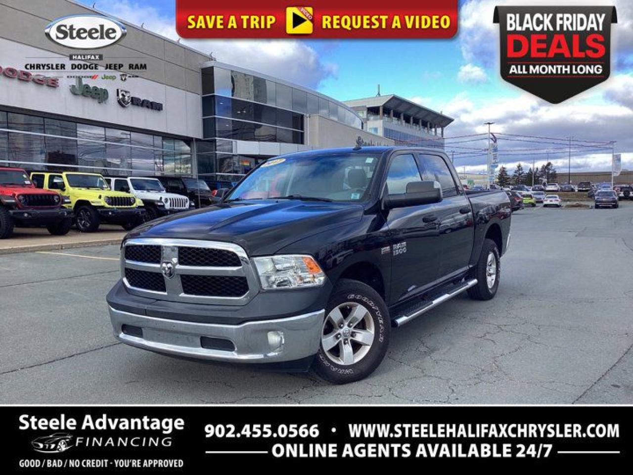 Used 2017 RAM 1500 SXT - LOW KM, 6 PASSENGER, BACK UP CAMERA, POWER EQUIPMENT, TOW READY for sale in Halifax, NS