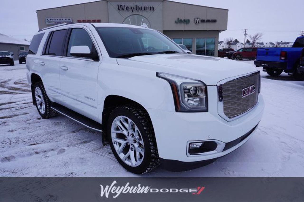 Used 2020 GMC Yukon Denali | Vented/Heated Seats | Sunroof | Wireless Charger | 7 Seater | 2-Tone Interior! | 4WD | for sale in Weyburn, SK