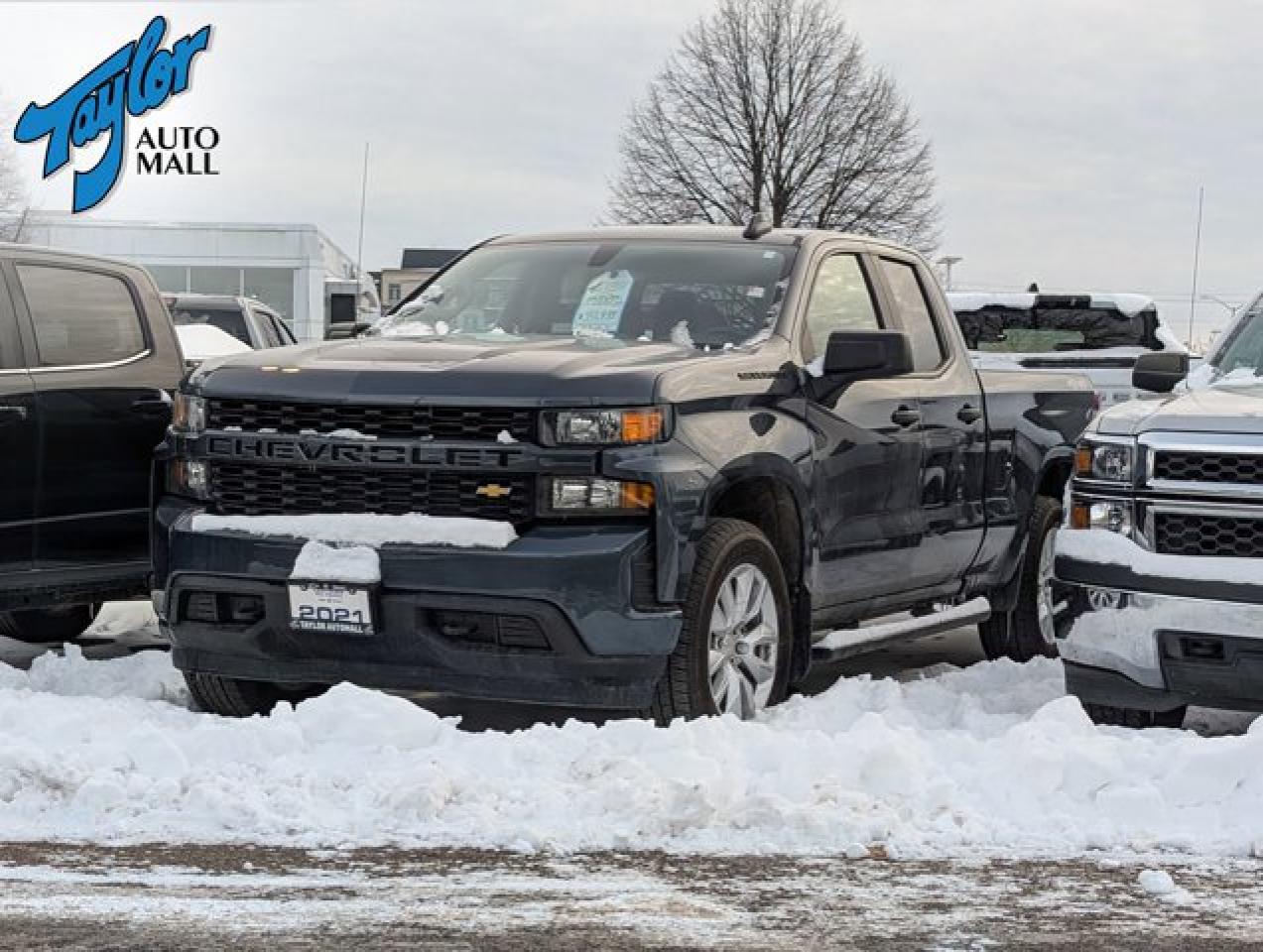 Used 2021 Chevrolet Silverado 1500 Custom- Apple CarPlay - $287 B/W for sale in Kingston, ON