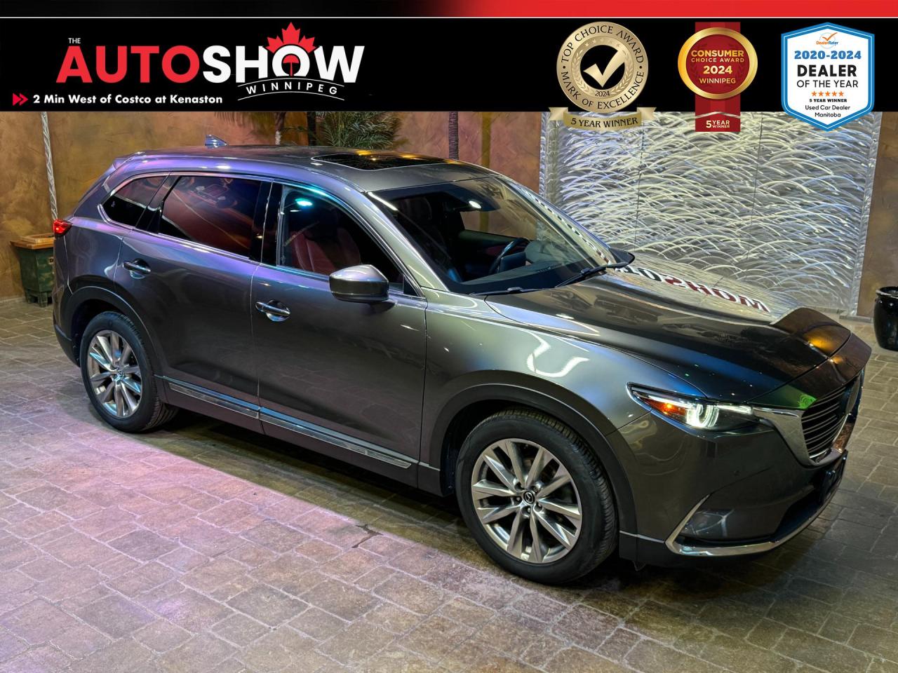 Used 2019 Mazda CX-9 SIGNATURE AWD - 7-PASS LOADED LUXURY!! for sale in Winnipeg, MB