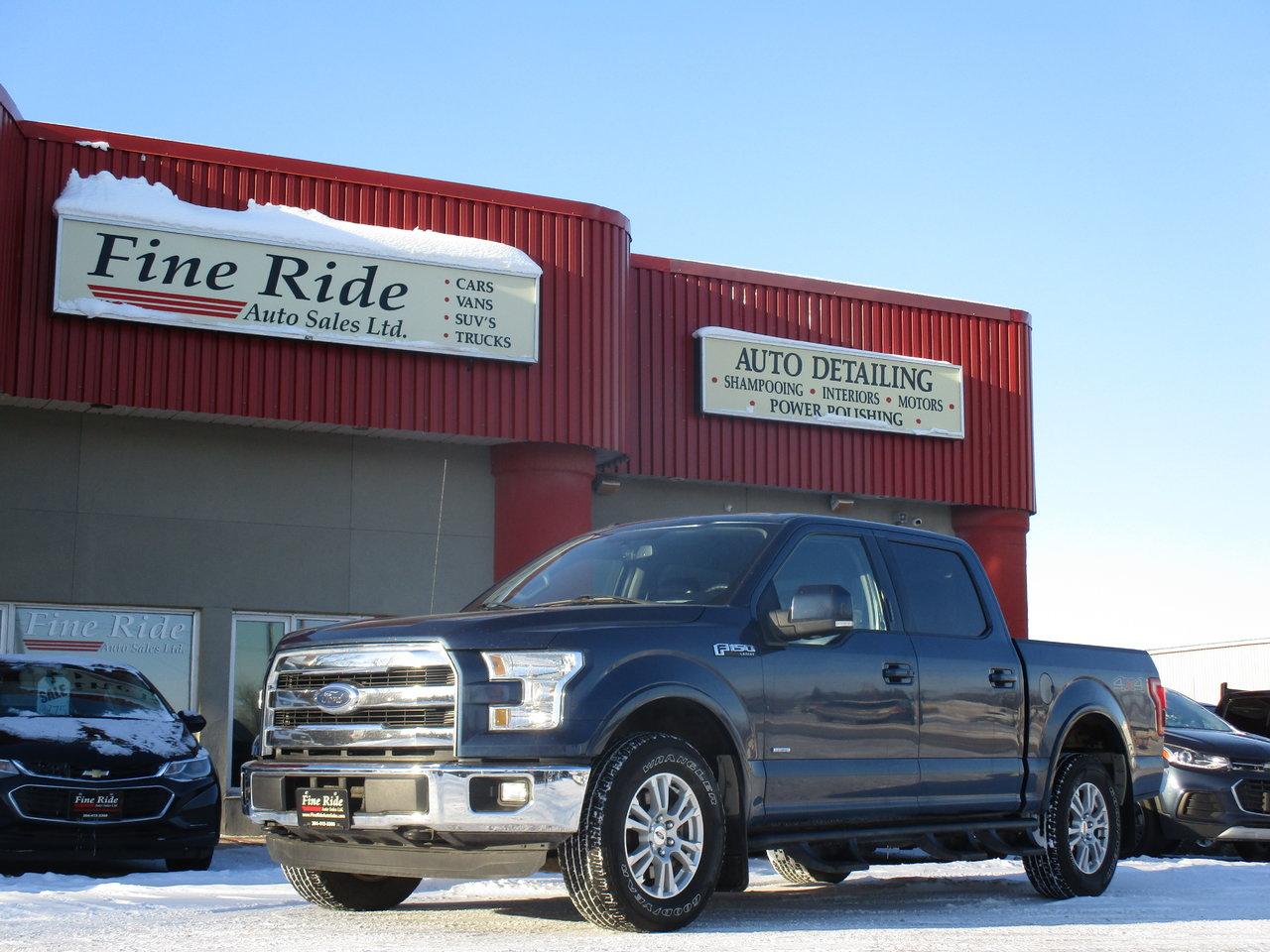 Used 2016 Ford F-150 Lariat for sale in West Saint Paul, MB