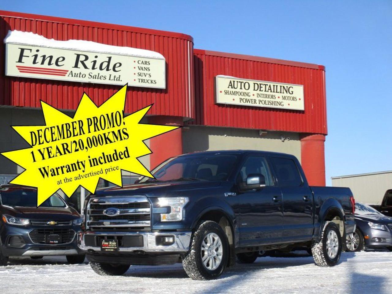 Used 2016 Ford F-150 Lariat for sale in West Saint Paul, MB