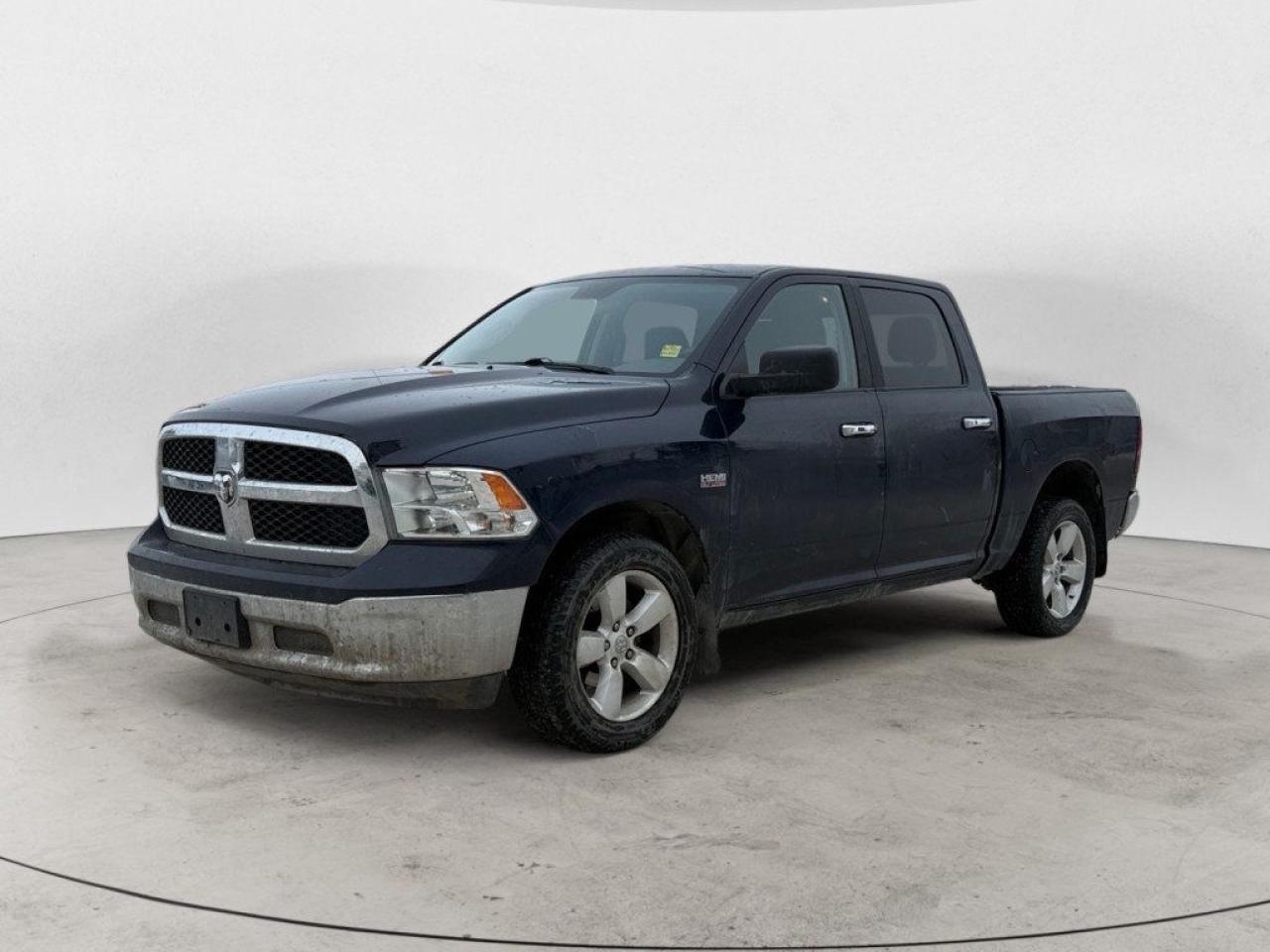 <br>This 2017 Ram 1500 SLT is a reliable and rugged truck ready for any adventure! With its spacious crew cab, powerful 8-cylinder engine, and stylish blue exterior, this truck is sure to turn heads on the road. Dont miss out on this versatile 4x4 beauty!<br><br> McWilliam Auto is committed to providing top notch quality and the best possible price. We pride ourselves on being the best priced dealer in Manitoba while maintaining a high standard of quality on all our pre owned vehicles!<br><br> <br><br>McWilliam Auto is a changer of todays car market, the one number, no Hassle price, makes buyers get the best price no matter whether you know or dont know todays market. Yes, you heard it right, One price is the best price.<br><br> <br><br> We also offer Premium warranties and finance onsite at our dealership to improve your buying experience.<br><br> <br><br>DEALER PERMIT #4611<br><br> <br><br> <br><br> <br><br>Call today: 204-560-1234<br><br> <br><br> <br><br> <br><br>Visit us TODAY at 155 Mcphillips St, Winnipeg, MB <br><br> <br><br> <br><br> <br><br>Website: www.mcwiliamauto.ca<br><br> <br><br> <br><br> <br><br>Email: winnipegcar@gmail.com<br><br> <br><br> <br><br> <br><br>Click here for finance:<br><br> <br><br> <br><br> <br><br>https://www.mcwilliamauto.ca/car-loan-application/<br><br> <br><br> <br><br> <br><br> IMPORTANT DISCLAIMER : <br><br> <br><br>This vehicle is a used vehicle, all the features and information may not be accurate from the descriptions above, please check the actual vehicle for the actual information. <br><br> <br><br>