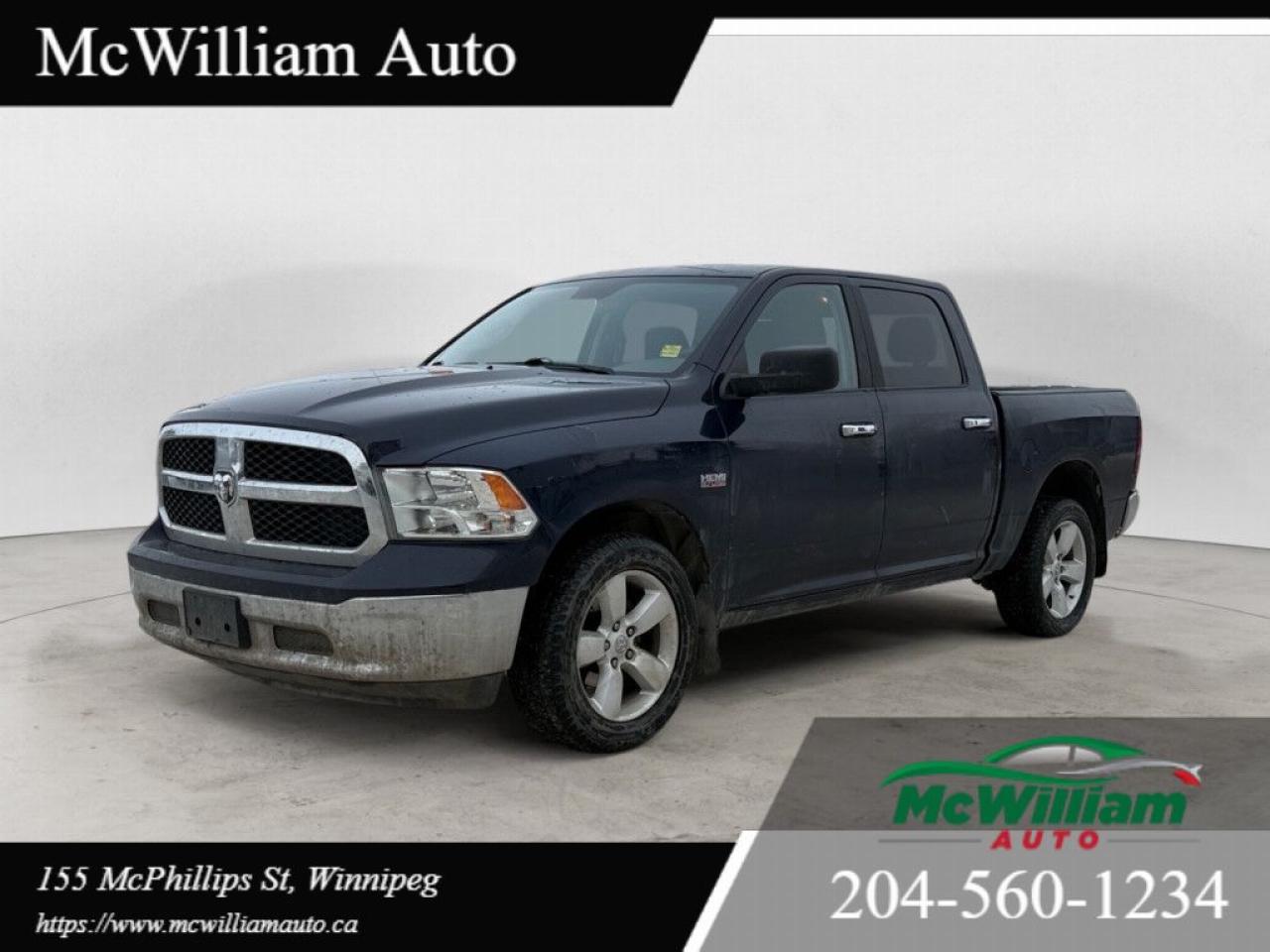 Used 2017 RAM 1500 SLT 4X4 CREW CAB 140 in. WB Automatic for sale in Winnipeg, MB