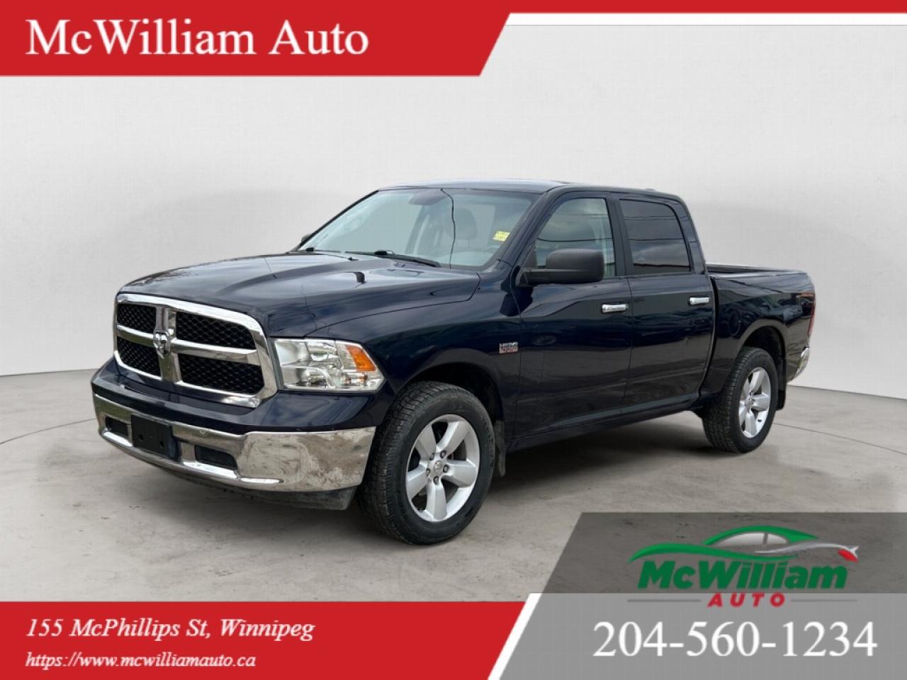Used 2017 RAM 1500 SLT 4X4 CREW CAB 140 in. WB Automatic for sale in Winnipeg, MB
